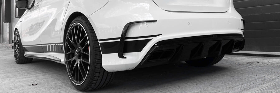 Mercedes A45 AMG - Facelift Rear Diffuser