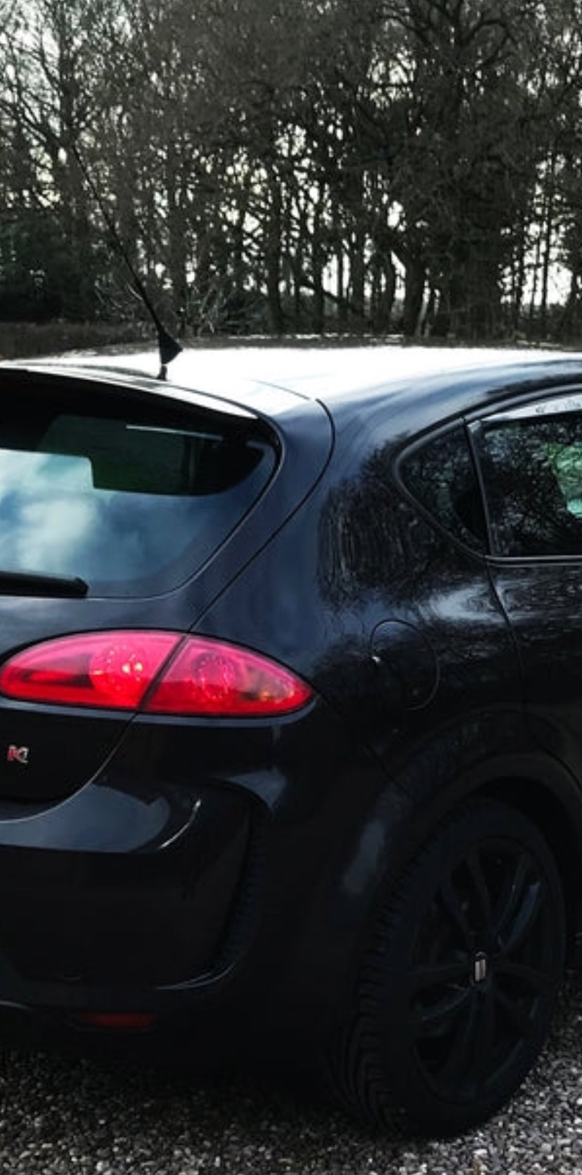 SEAT LEON CUPRA K1 / CUPRA / DRIVERS SIDE EXTERIOR DOOR HANDLE GLOSS TRIM