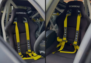 Renault Megane Sport R26 / 225 Corbeau Bucket Seats, Seat Mounts & Trs Harness