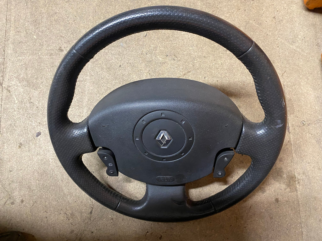 RENAULT MEGANE SPORT R26 / 225 - STEERING WHEEL & AIRBAG