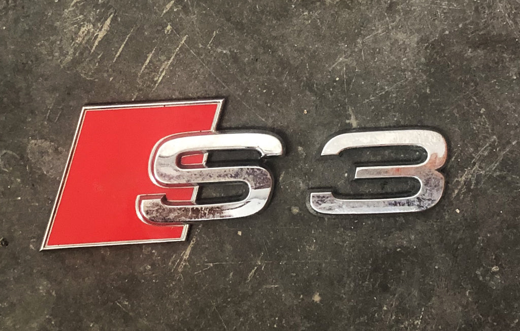 AUDI S3 8P - REAR BOOT BADGE (3 only)