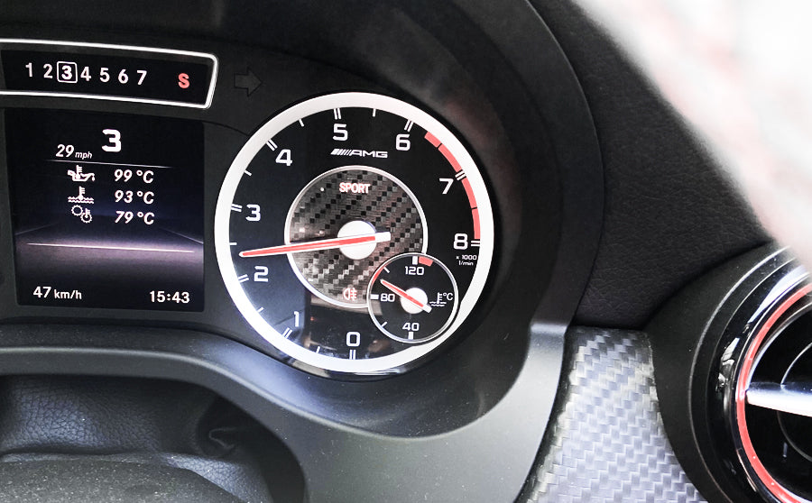 Mercedes A45 AMG - Speedometer