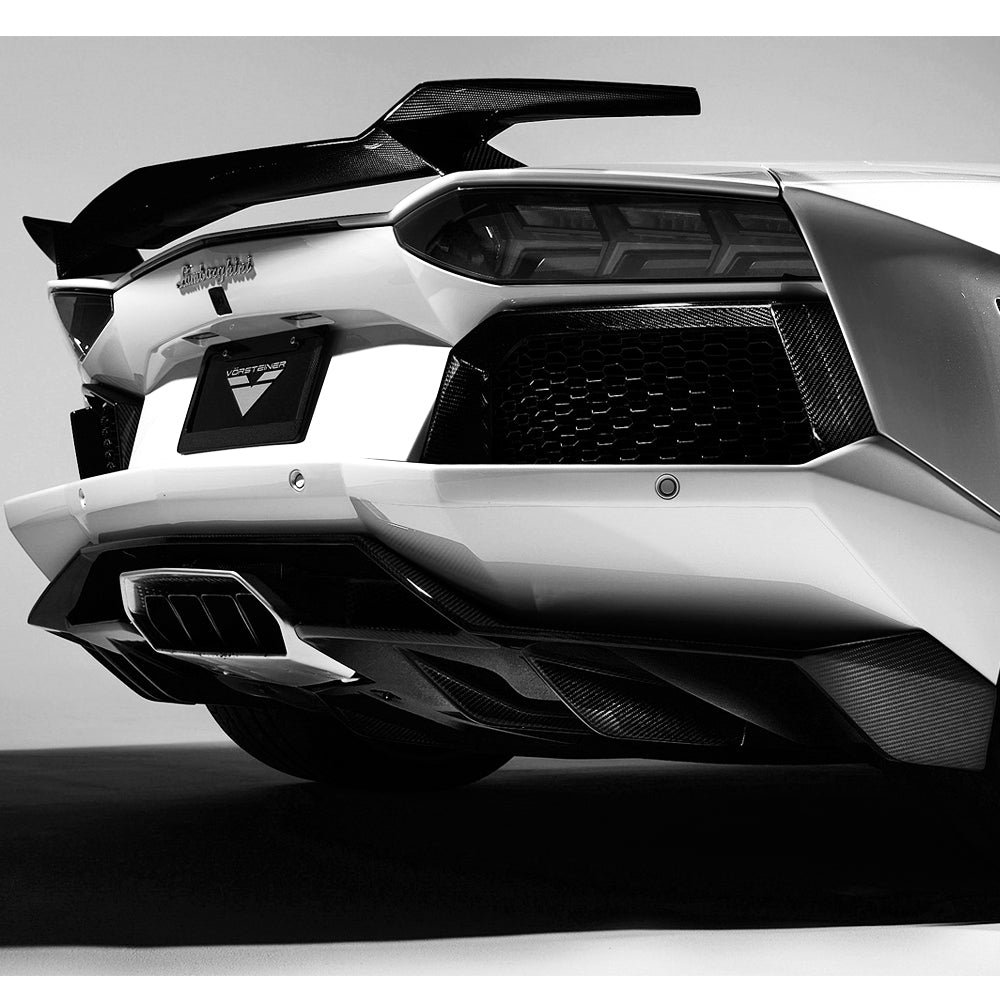 LAMBORGHINI AVENTADOR V AERO CARBON FIBER DIFFUSER