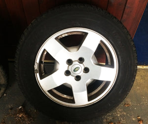 Land Rover Discovery 3 Alloy Wheel & Tyre 18 ''