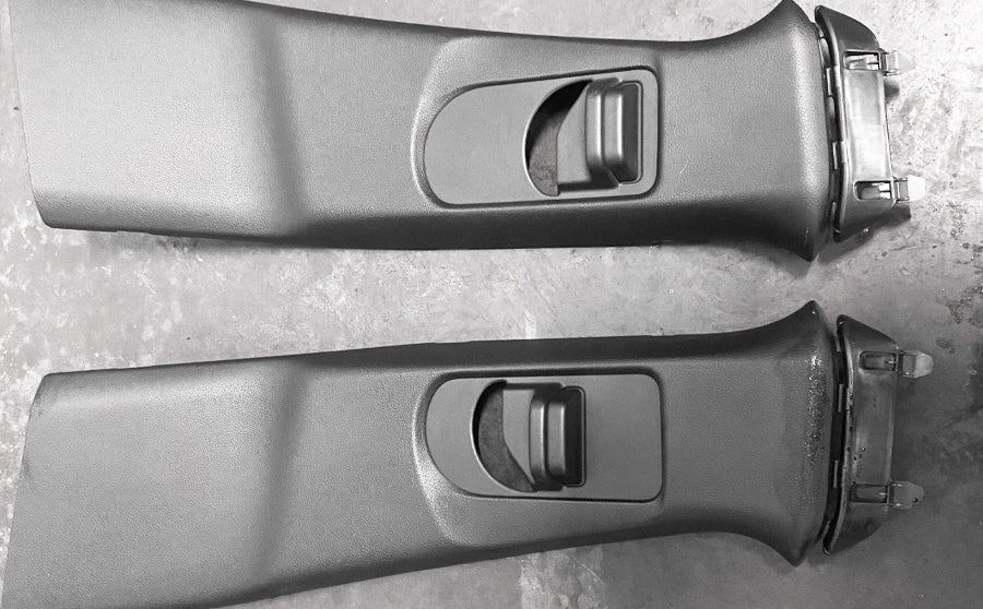 Mercedes A45 AMG - Front Seat Belt Plastics x2