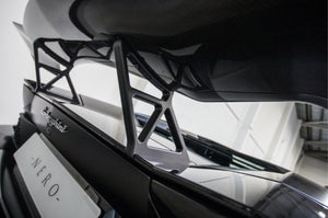 LAMBORGHINI AVENTADOR S NERO DESIGN TWIN REAR WING