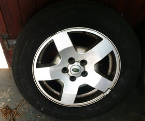 Land Rover Discovery 3 Alloy Wheel & Tyre 18'''