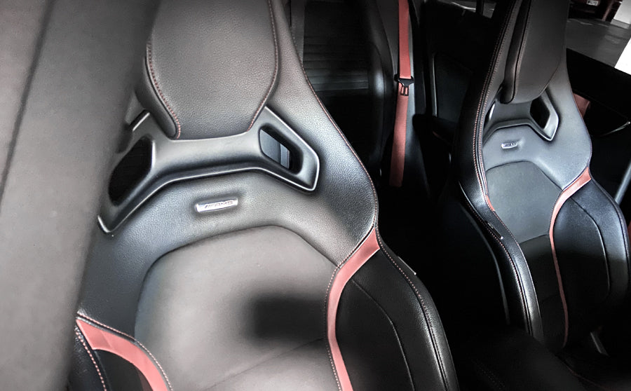 Mercedes A45 AMG - Red Seat Belts x4
