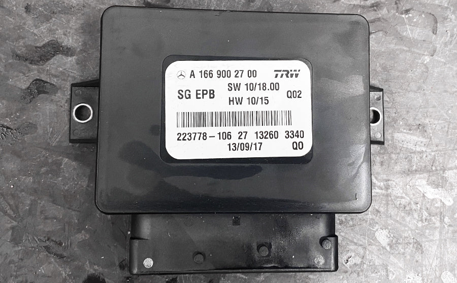 Mercedes A45 AMG - Control Module - Electronic Handbrake - A 166 900 27 00