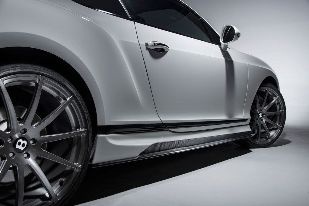 BENTLEY CONTINENTAL GT V8 FACELIFT BR AERO VORSTEINER SIDE SKIRTS
