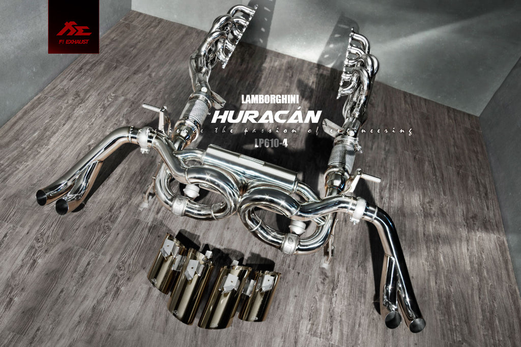 LAMBORGHINI HURACAN LP610-4 FI EXHAUST TITANIUM