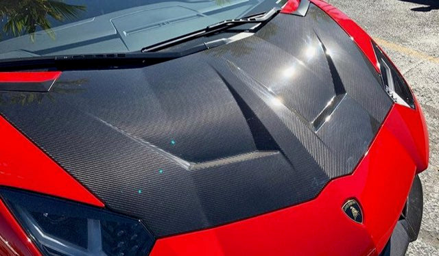 LAMBORGHINI AVENTADOR 1016 INDUSTRIES CARBON HOOD / BONNET