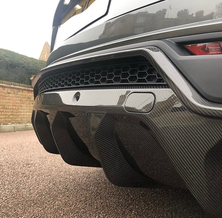 LAMBORGHINI URUS - NERO DESIGN CARBON REAR DIFFUSER