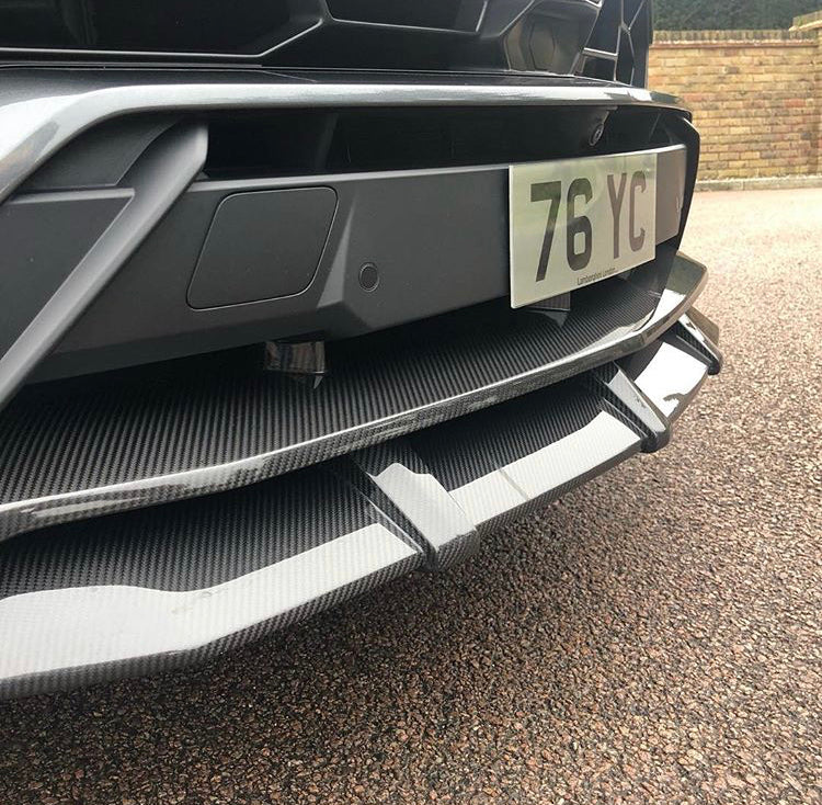LAMBORGHINI URUS - NERO DESIGN CARBON FRONT BUMPER APRON