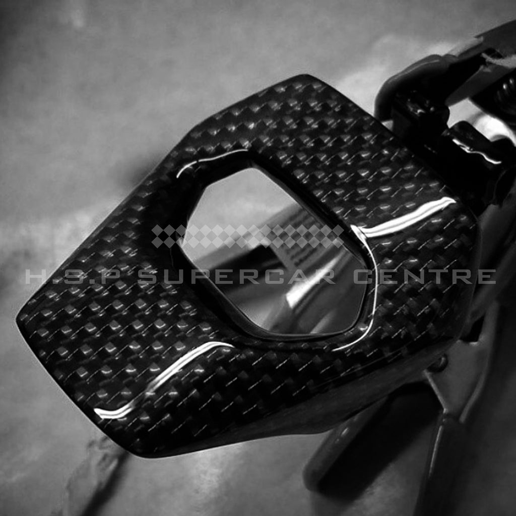 LAMBORGHINI HURACAN CARBON FIBER STOP START BUTTON COVER