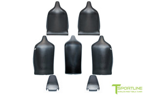 TESLA MODEL X CARBON FIBER INTERIOR SEATBACK