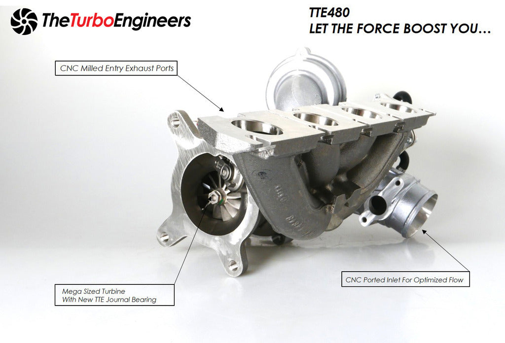 The Turbo Engineers - TTE480 Hybrid KO4 Turbocharger 2.0 TFSI
