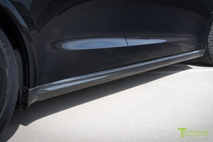 TESLA MODEL X CARBON FIBER SIDE SKIRTS