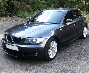 BMW 1 Series E87 / Bonnet (Grey) / Radiator Cover / Headlights