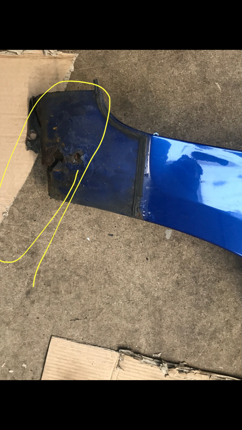 Ford Focus ST - Drivers Wing (Damaged Lower)