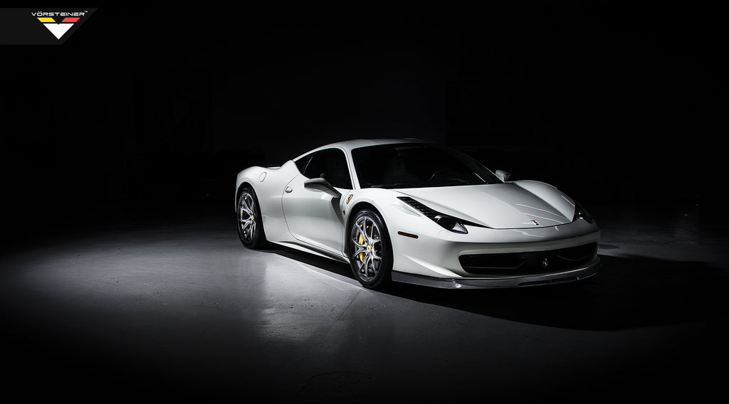 FERRARI 458 ITALIA V AERO CARBON FIBER FRONT CENTRE SPLITTER