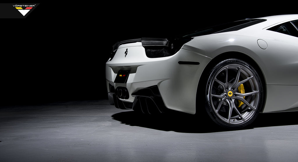 FERRARI 458 ITALIA V AERO REAR CARBON FIBER DIFFUSER