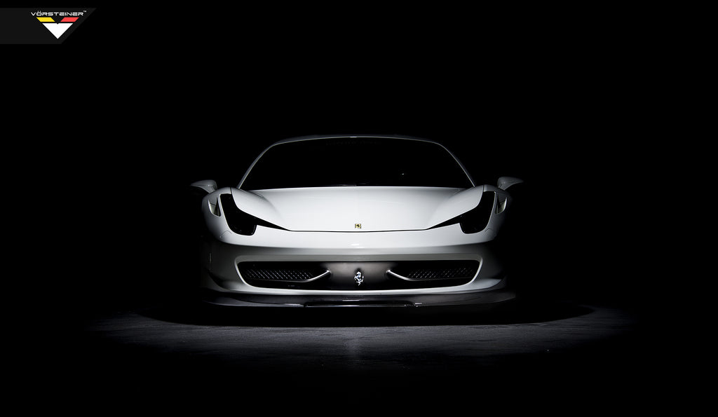 FERRARI 458 ITALIA V AERO CARBON FIBER FRONT SPOILER